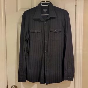 Men's Large Black Dress Shirt